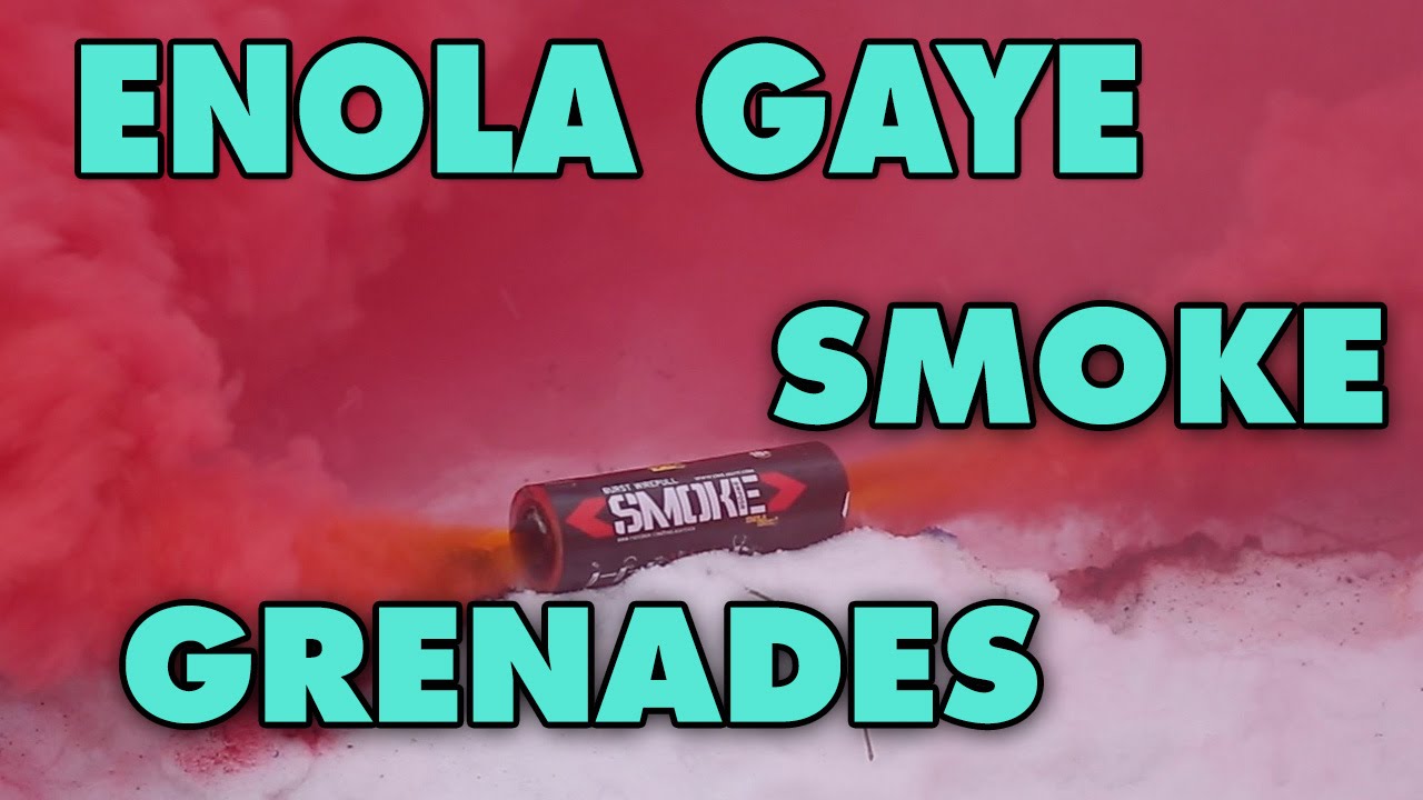 smoke grenade paintball