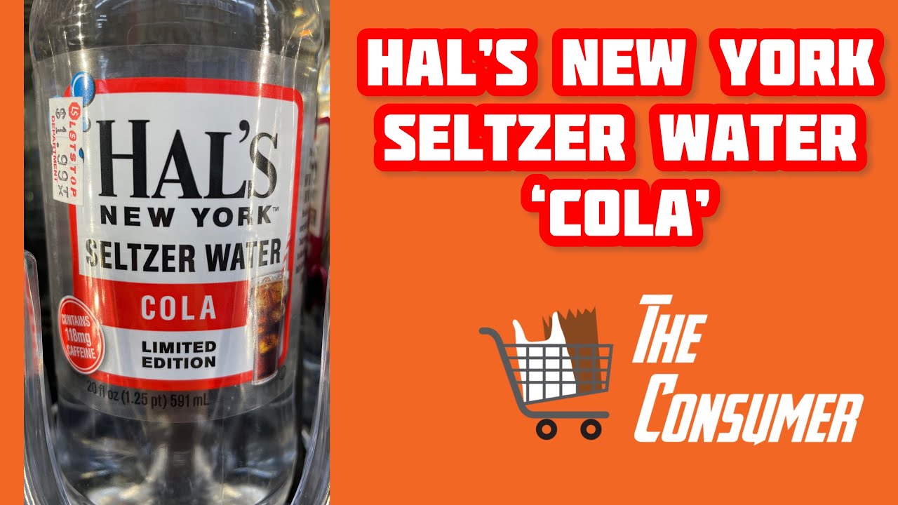 Review Hal's New York Seltzer 'Cola' LIMITED EDITION YouTube