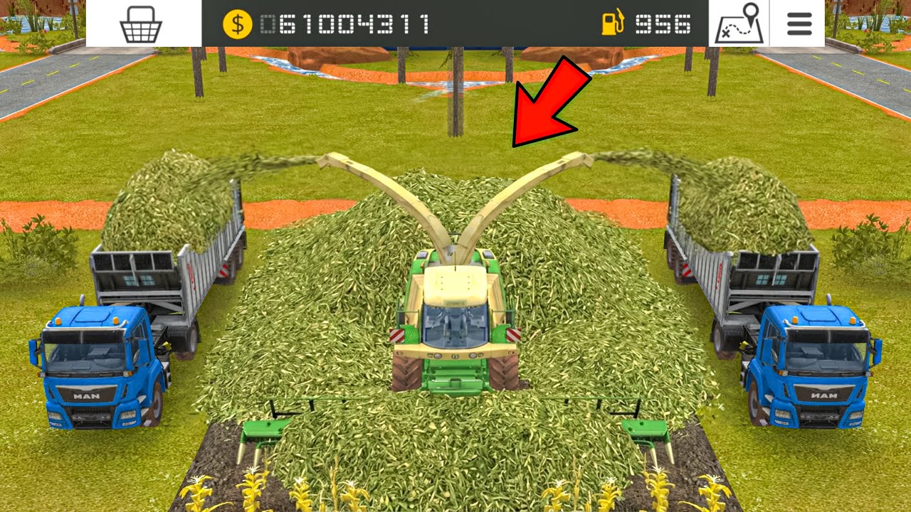 Двойная труба и двойные грузовики в FS18 | Геймплей многопользовательского режима FS18 | Таймлапс |