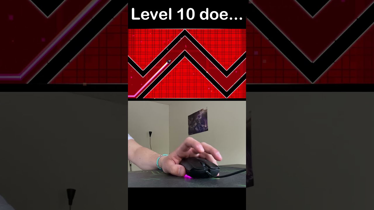10 Levels Of Wave Difficulty GeometryDash