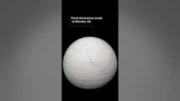 Third Animation with sphere and textures put together in Blender 3D #blender #3dart #render