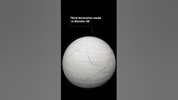 Third Animation with sphere and textures put together in Blender 3D #blender #3dart #render