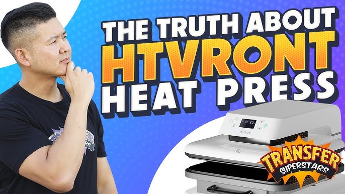 HTVRONT 1500W 15x15 Auto Heat Press Machine for Transfer Vinyl