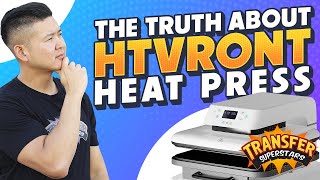 HTVRont Auto Heat Press for DTF Unboxing, Tutorial & Honest Review