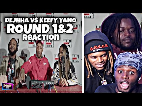 DEJHHA VS KEEFY YANO ROUND 1.,2 || TAKEOVER BARS BATTLE LEAGUE (REACTION)