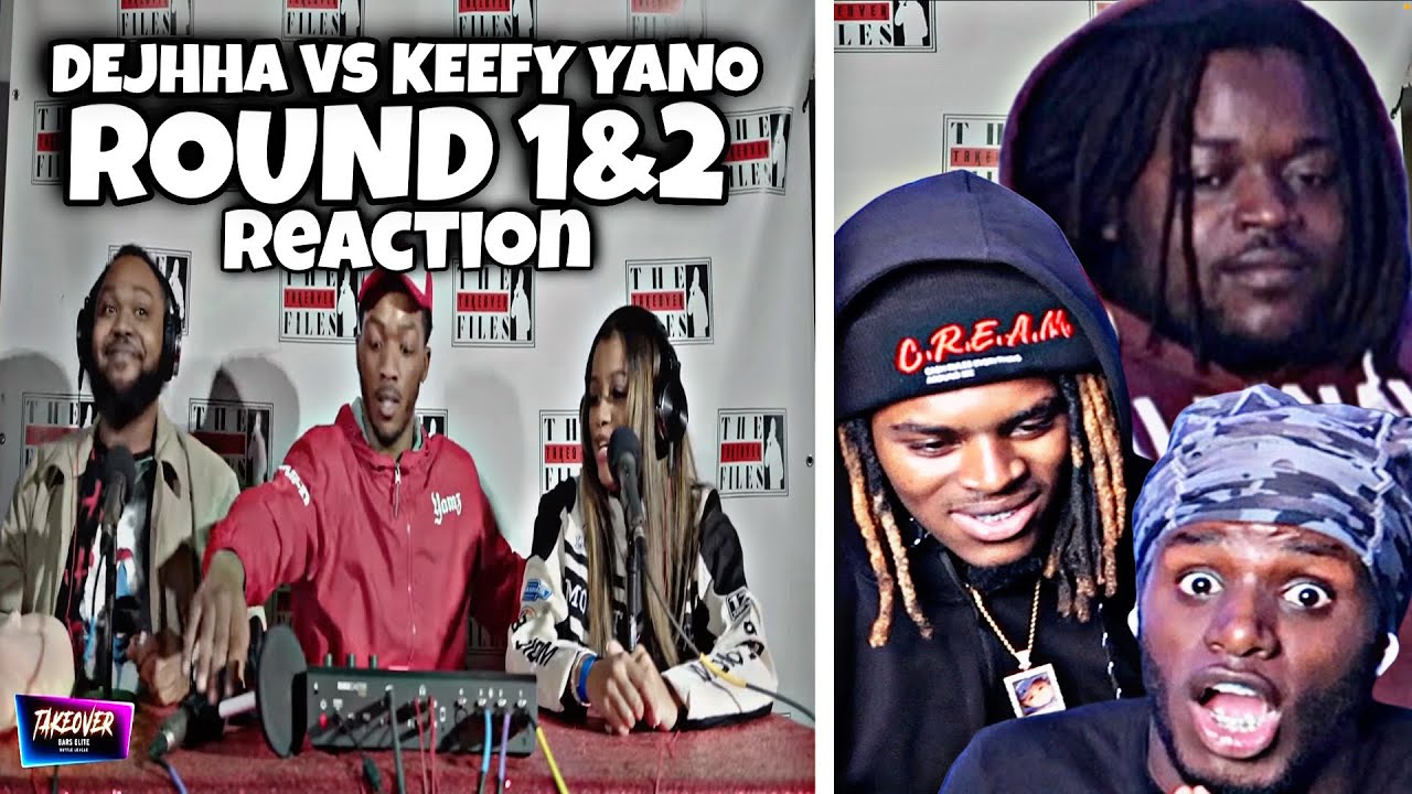 DEJHHA VS KEEFY YANO ROUND 1.,2 || TAKEOVER BARS BATTLE LEAGUE (REACTION)