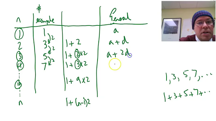 Proof of Sum of an Arithmetic Series