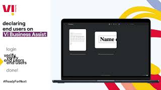 How to Declare COCP End User Details on Vi Business Assist