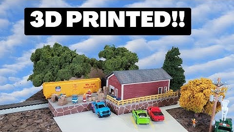 Build Your Own Model Railroad With 3D Printing!