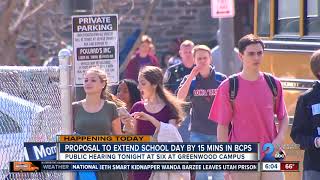 Officials may extend Baltimore County Public School day by 15 minutes Net Worth
