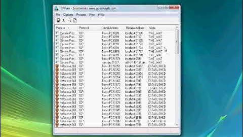 TCP VIEW download and how it works.