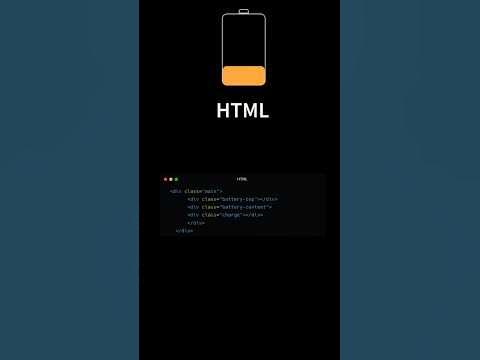 Charging configuration using | html+ Css+ Js|. #html #code. #html. # ...