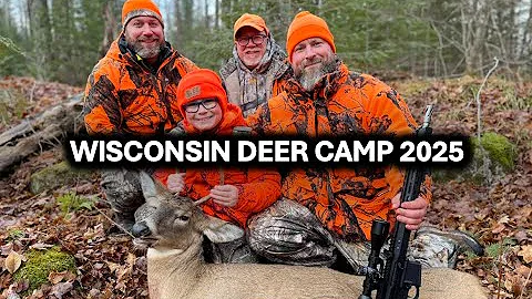 Wisconsin Deer Camp 2025 - Noah's FIRST BUCK!