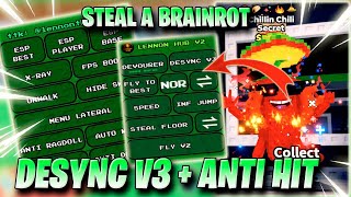 Steal A Brainrot Script No Key - Fixed Desync V3, Invisible, Anti Hit, Fast Steal More