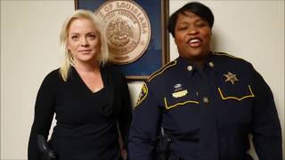 Bossier Sheriff's Office Deputies "Ring the Bell" for The Salvation Army