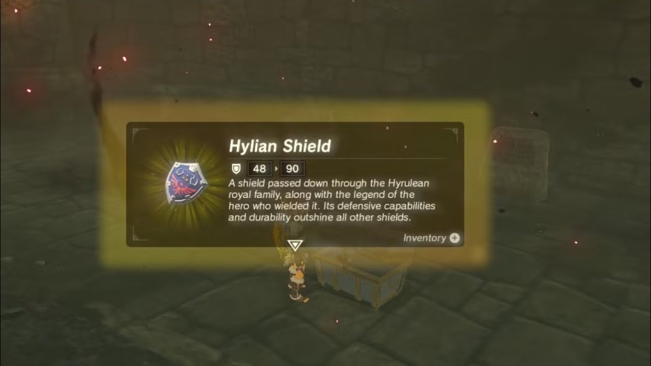 How to get the Hylian shield 