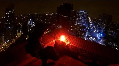 Urban base jump by David Laffargue : rad jumps, ninja shit and fun stuff! (Fuck Yeah!)