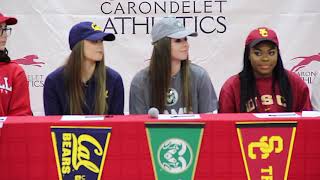 Carondelet High School - NLI Signing Day - Feb. 7, 2018