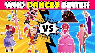 Who DANCES Better  Guess The Voice? The Amazing Digital Circus  | Ep 1 & 2 | Pomni, Lou princess