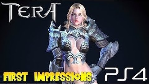 TERA - MMO Open BETA Gameplay Walkthrough PS4 Pro HD | PureGaming