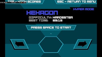 Super Hexagon ( hyper Mode Hexagon Hardester )