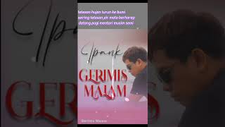 Ipank - Gerimis Malam | Lirik