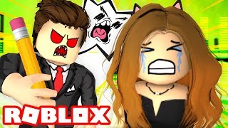 Why is he so angry!!? Escape the office in Roblox!