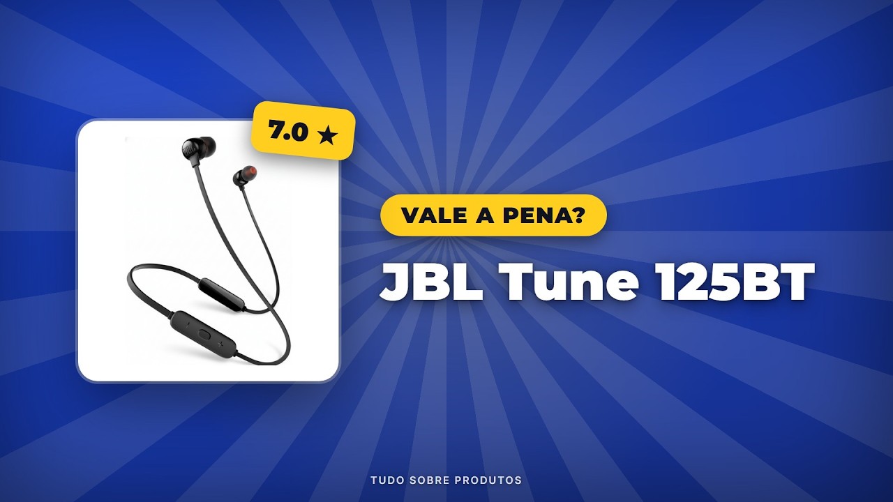 Capa: JBL Tune 125BT: Análise Completa em 2026! Vale a Pena Comprar?