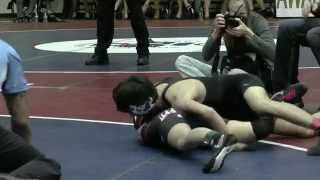 2015 State Wrestling Tournament 1A5A Weight Class 106 lbs match
