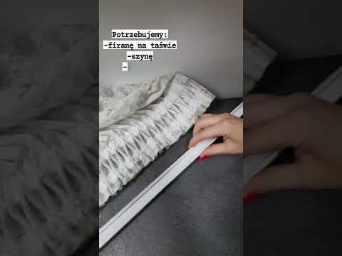 Wideo: Jak zawiesić karnisz sufitowy