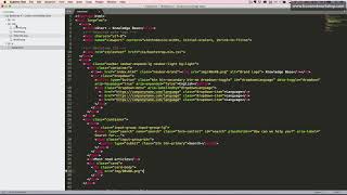 Bootstrap 4: Create a knowledge base – Index – Articles