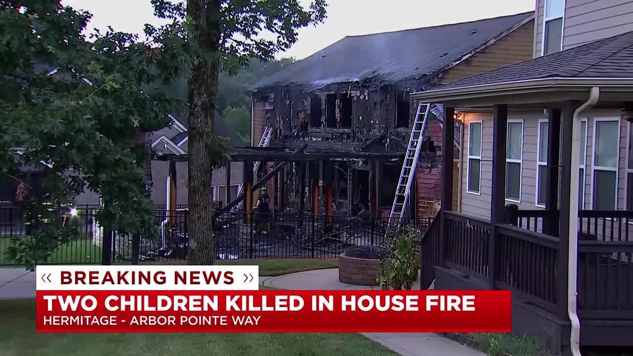 Two 4-year-old siblings killed in house fire - YouTube