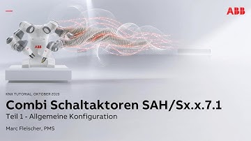 ABB i-bus KNX Schalt-/Jalousieaktor - Allgemeine Konfiguration