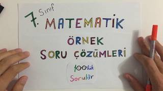 Ilar 7.Sınıf Matemati̇k 1.Ünite