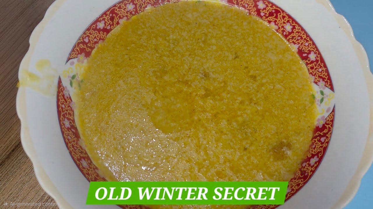 Old Traditional Winter Food | I Wish I Knew This Secret Sooner