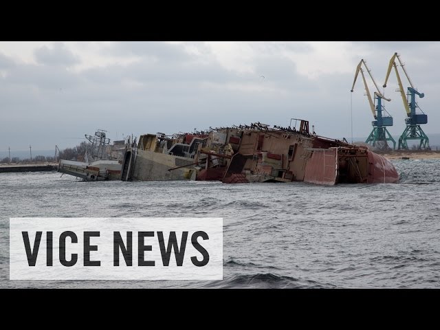 Ship Sinked to Block Port: Russian Roulette in Ukraine