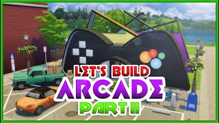 Sims 4 Let's Build ARCADE CC Free 🎮🎲 || PART 2 || RGR Gaming