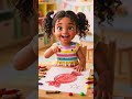 Color the different Candy #babygirl #cartoon #babyshorts #babygirl