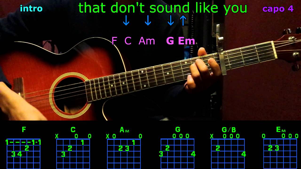 That Don t Sound Like You Lee Brice Guitar Chords YouTube