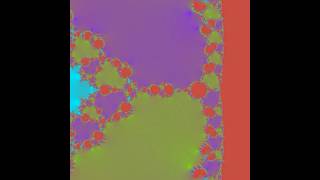 Newton fractals one iteration at a time with coded colors