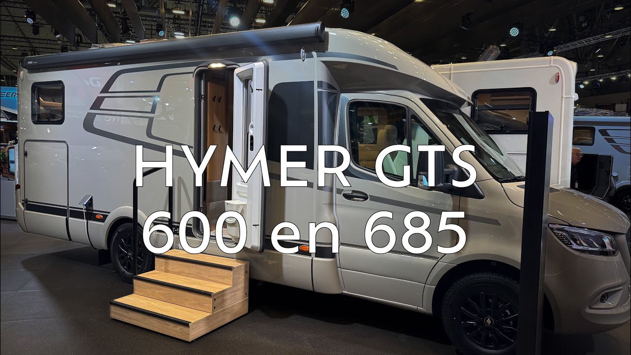 Primeur op de CMT: Hymer GTS 600 en 685, (de opvolger van de Tramp S)