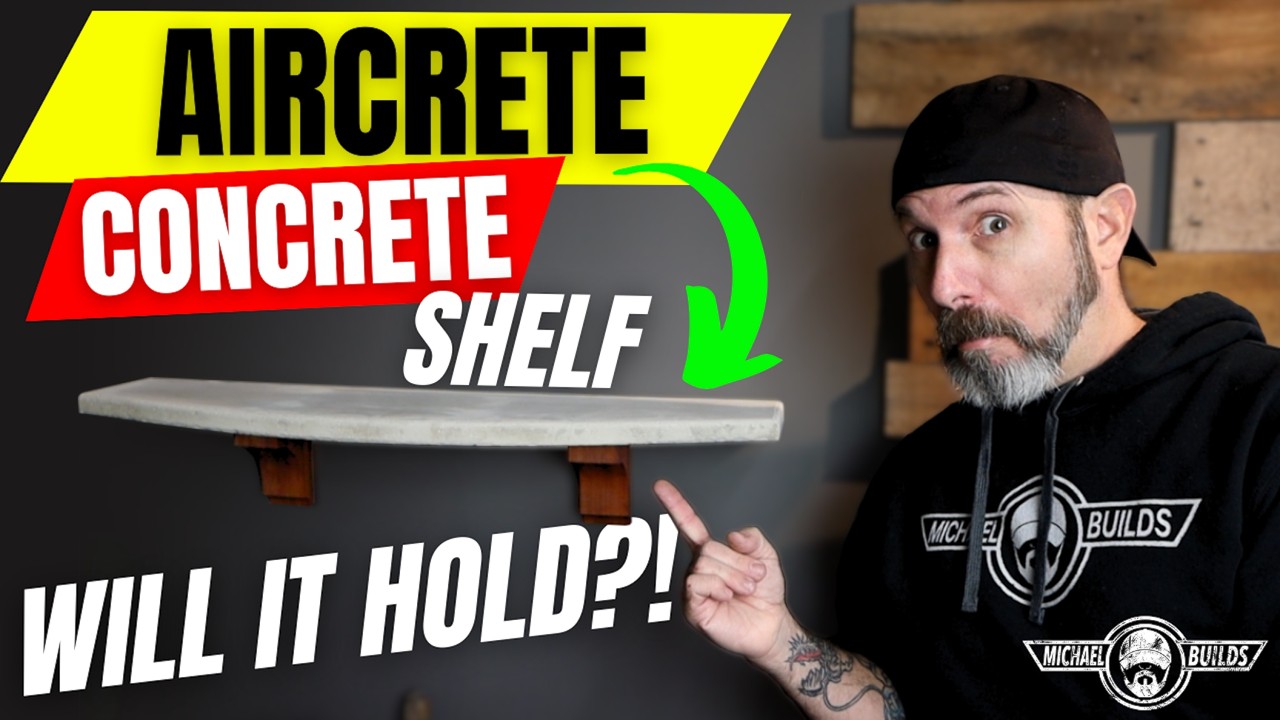 Testing out the AeroCrete Concrete Method