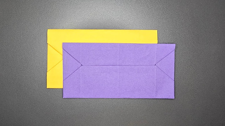 Idées d'enveloppes en papier | Idées simples de décoration d'enveloppes avec du papier | Types de...