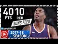 TJ Warren Full Highlights vs Wizards (2017.11.01) - Career-HIGH 40 Pts, 10 Reb