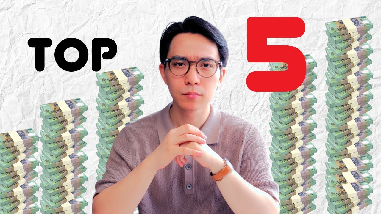 Top 5 kênh đầu tư HIỆU QUẢ CAO phù hợp với VỐN CHỈ 1 TRIỆU hay hơn 100 TRIỆU
