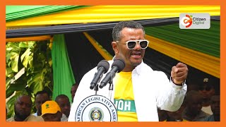 'Hii mambo ya one man, one shilling wachana nayo,' EALA MP Hassan Omar tells DP Gachagua