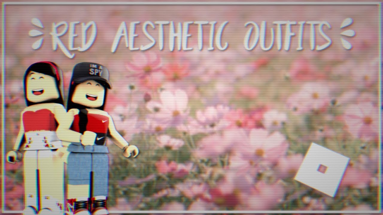 Red Aesthetic Outfit Ideas Roblox Spn Youtube - 10 awesome red roblox outfits