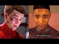 Peter Parker Revealing His Identity Vs Miles Revealing His Identity - Spider Man Ps5 Miles Morales