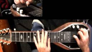 Video thumbnail of "Bakersfield style lap steel guitar by Mike Neer"