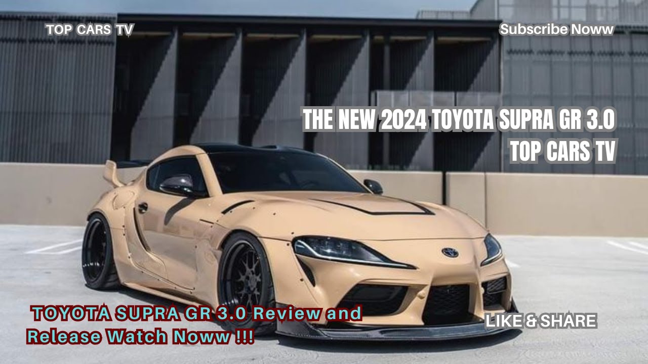 Toyota Supra Review 2024